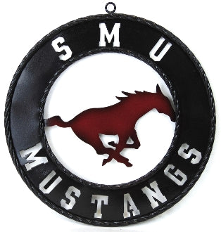 12",18",24",32" SMU MUSTANGS CUSTOM METAL VINTAGE SIGN TEAM CRAFT WESTERN HOME DECOR HANDMADE