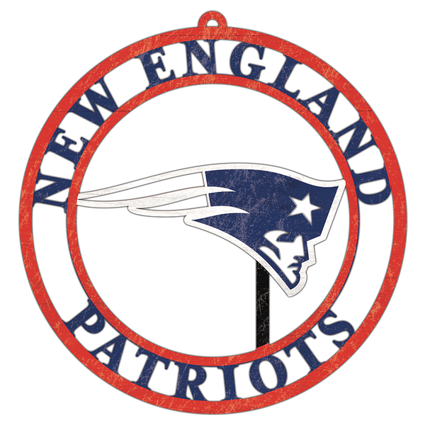 #WC111 NEW ENGLAND PATRIOTS MDF WOOD NFL TEAM SIGN CUSTOM VINTAGE CRAFT WESTERN HOME DECOR OFFICIAL LICENSED PRODUCT