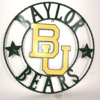 12", 18", 24", 32" BAYLOR BEARS CUSTOM VINTAGE WALL ART