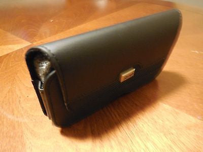 HP100B-BK 7" REIKO XL MEGA EXTRA LARGE POUCH BELT LOOP HOLSTER CELL PHONE CASE UNIVERSAL OVERSIZE