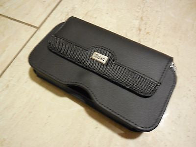 HP100B-BK 7" REIKO XL MEGA EXTRA LARGE POUCH BELT LOOP HOLSTER CELL PHONE CASE UNIVERSAL OVERSIZE