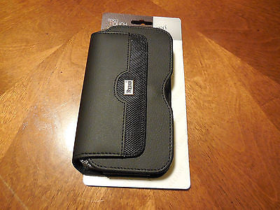 HP100B-BK 7" REIKO XL MEGA EXTRA LARGE POUCH BELT LOOP HOLSTER CELL PHONE CASE UNIVERSAL OVERSIZE