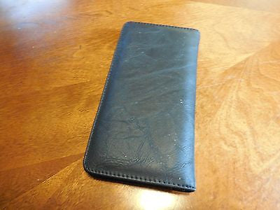 #SS PRAYING COWBOY CHECKBOOK BI FOLD LEATHER MEN'S WALLET NEW--FREE SHIPPING