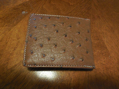 GENUINE LEATHER BI FOLD MEN'S WALLET STUDDED LONE STAR WALLET WESTERN FASHION ART