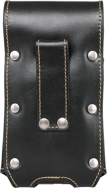 #MW_RLP-013  7" USA FLAG LEATHER POUCH EXTRA LARGE  BELT LOOP HOLSTER CELL PHONE CASE UNIVERSAL OVERSIZE--FREE SHIPPING