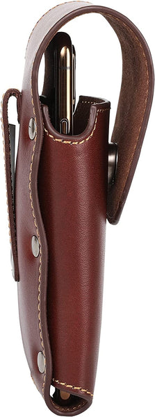 #MW_RLP-013  7" USA FLAG LEATHER POUCH EXTRA LARGE  BELT LOOP HOLSTER CELL PHONE CASE UNIVERSAL OVERSIZE--FREE SHIPPING