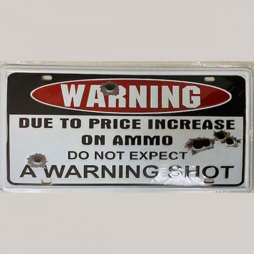 #DUE TO PRICE LICENSE PLATE TIN SIGN METAL ART WESTERN HOME DECOR - FREE SHIPPING