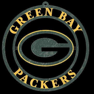 #WC101 GREEN BAY PACKERS MDF WOOD NFL TEAM SIGN CUSTOM VINTAGE CRAFT WESTERN HOME DECOR OFFICIAL LICENSED PRODUCT