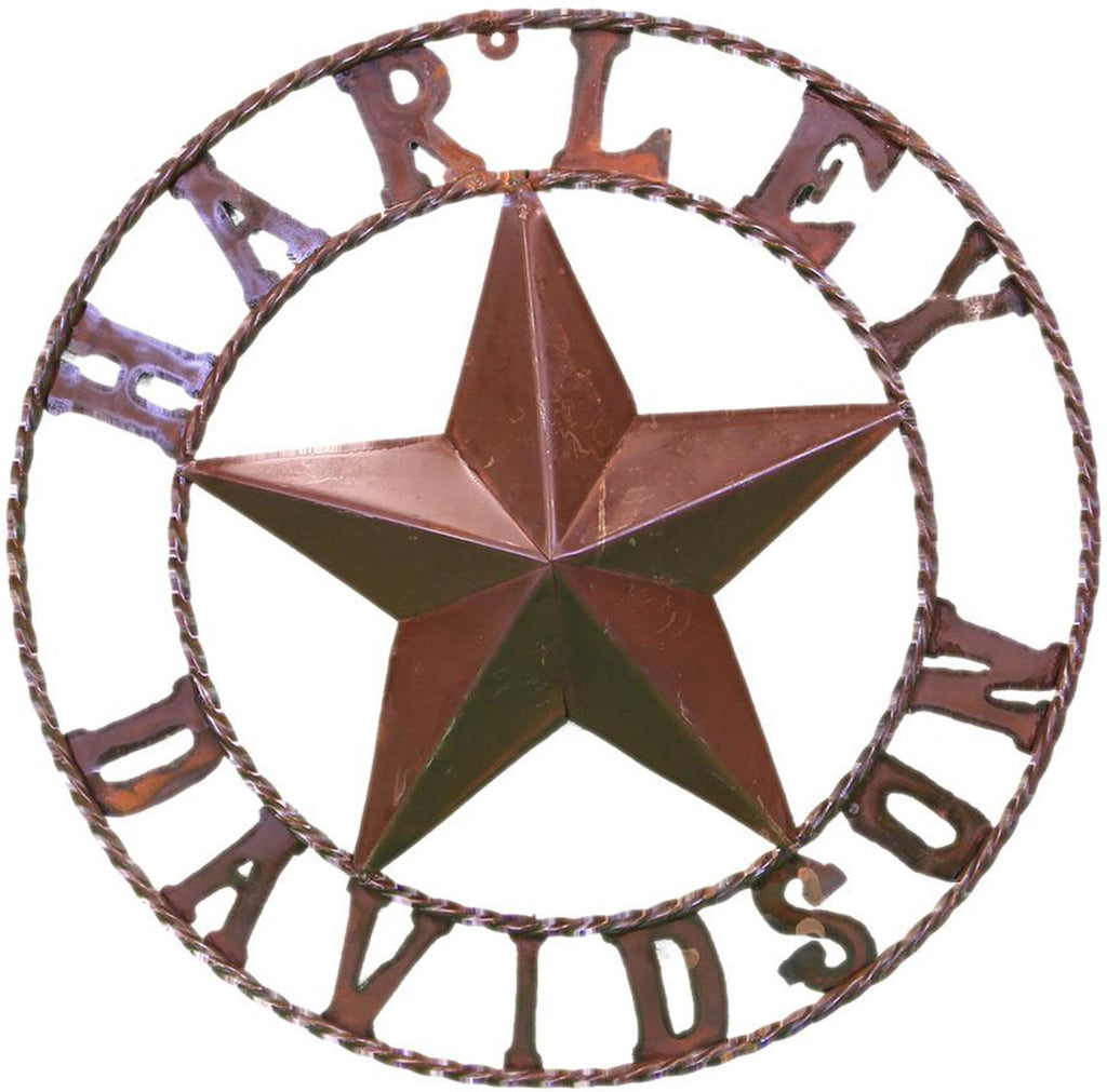 24",32",40",50" HARLEY DAVIDSON STAR CUSTOM METAL VINTAGE CRAFT WESTERN HOME DECOR HANDMADE