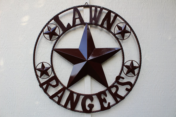 KOLET FAMILY STYLE YOUR CUSTOM FAMILY NAME STAR METAL BARN STAR ROPE RING KOLET FAMILY WESTERN HOME DECOR VINTAGE RUSTIC BROWN NEW HANDMADE 24",32",34",36",40",42",44",46",50"