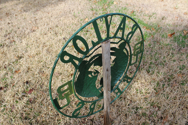 12",18",24",32" BAYLOR BEARS CUSTOM METAL VINTAGE CRAFT SIGN WESTERN HOME DECOR HANDMADE