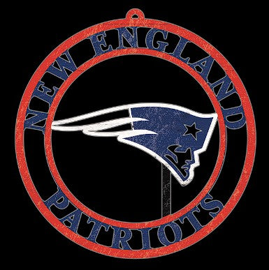 #WC111 NEW ENGLAND PATRIOTS MDF WOOD NFL TEAM SIGN CUSTOM VINTAGE CRAFT WESTERN HOME DECOR OFFICIAL LICENSED PRODUCT