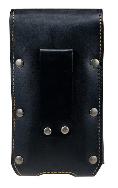 #MW_RLP-013  7" USA FLAG LEATHER POUCH EXTRA LARGE  BELT LOOP HOLSTER CELL PHONE CASE UNIVERSAL OVERSIZE--FREE SHIPPING