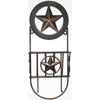15" STAR LETTERS & KEY HOLDER KITCHEN WESTERN HOME DECOR METAL NEW ART--FREE SHIPPING