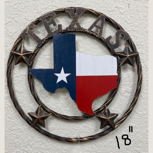 #XL2128 TEXAS MAP STATE OF TEXAS 12",18",24" BARN METAL SIGN WESTERN HOME DECOR HANDMADE NEW