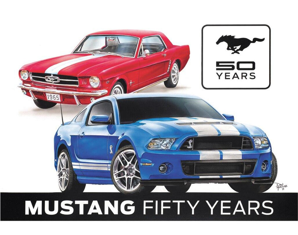 ITEM#1993 FORD MUSTANG 5OTH AUTOMOTIVE TIN SIGN METAL ART WESTERN HOME DECOR WALL SIGN ART