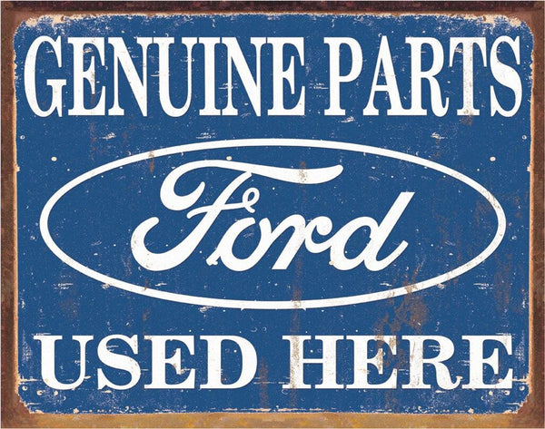 ITEM#1422 FORD PARTS HERE AUTOMOTIVE TIN SIGN METAL ART WESTERN HOME DECOR WALL SIGN ART