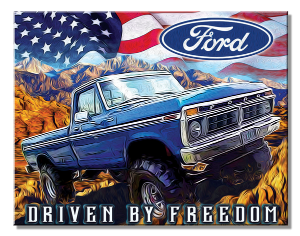 ITEM#2635 FORD FREEDOM TRUCK AUTOMOTIVE GARAGE TIN SIGN METAL ART WESTERN HOME DECOR WALL SIGN ART