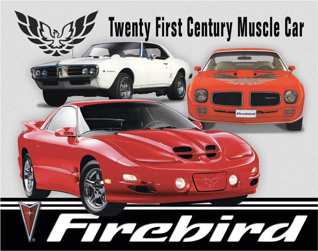 ITEM# 1770 PONTIAC FIREBIRD TRIBUTE GARAGE AUTOMOTIVE TIN SIGN METAL ART WESTERN HOME DECOR WALL SIGN ART