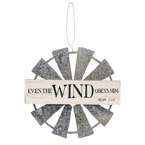 CH_G34370 3PCS ASSORTED FARMHOUSE WINDMILL HANGING WALL SIGN METAL ART WESTERN HOME DECOR--FREE SHIPPING