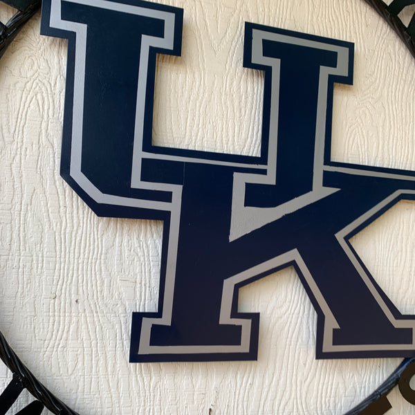 12", 18", 24", 32" KENTUCKY WILDCATS CUSTOM METAL VINTAGE CRAFT SIGN HANDMADE