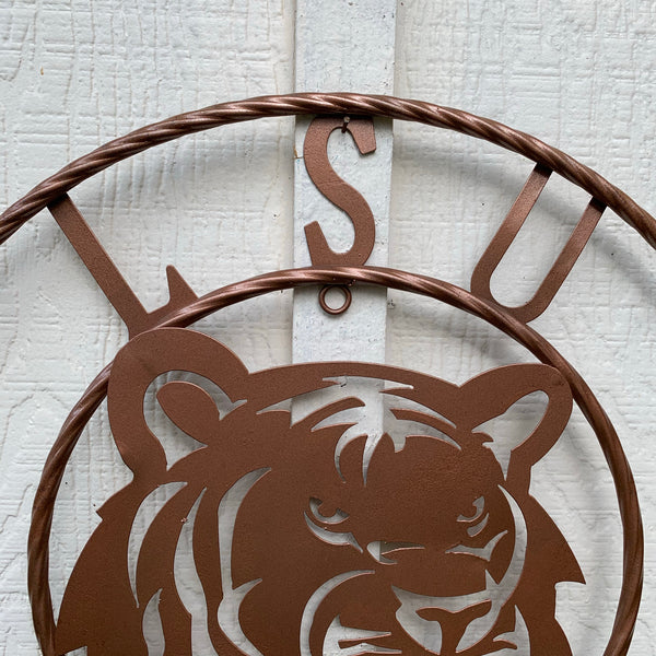 12:,18",24",32",36" LSU TIGERS METAL CUSTOM VINTAGE CRAFT ART SIGN