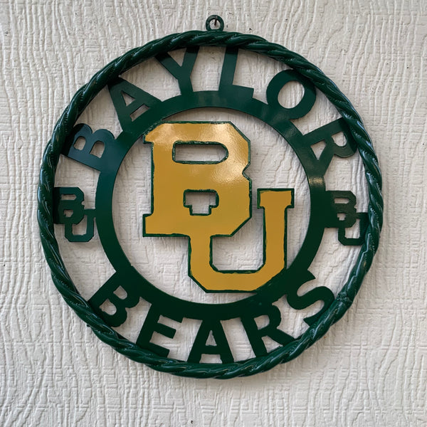 12",18",24",32" BAYLOR BEARS CUSTOM VINTAGE WALL ART