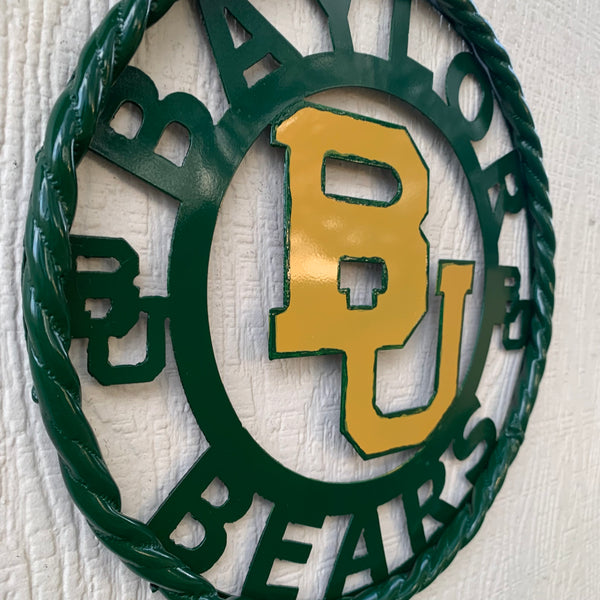 12",18",24",32" BAYLOR BEARS CUSTOM VINTAGE WALL ART
