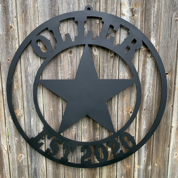 ARCHER STYLE YOUR CUSTOM NAME LASERCUT METAL SIGN WESTERN HOME DECOR HANDMADE ART
