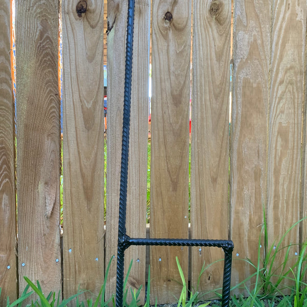 24" STAR & 34" STAKE DALLAS COWBOYS DECOR METAL ART WESTERN HOME WALL DECOR ALL RUSTIC BLACK STAR WITH 34" STAKE