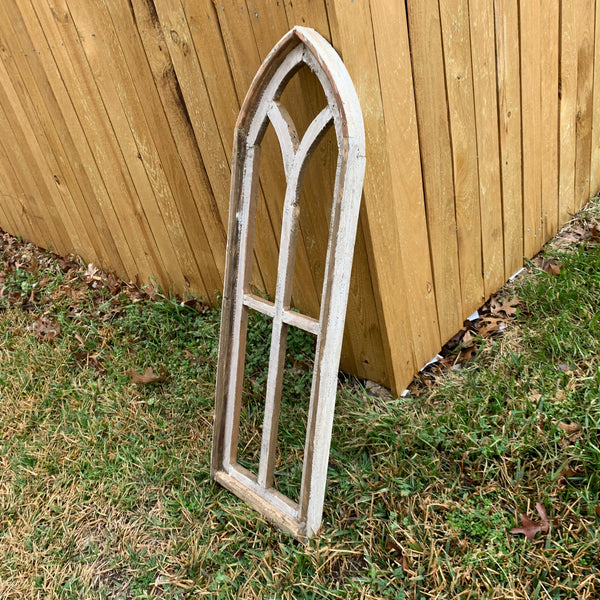 28",32",36" CATHEDRAL WINDOW WOOD 3PCS SET WESTERN HOME DECOR HANDMADE CRAFT NEW #EH11560