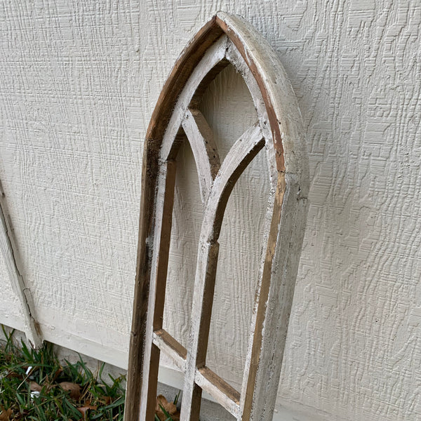 28",32",36" CATHEDRAL WINDOW WOOD 3PCS SET WESTERN HOME DECOR HANDMADE CRAFT NEW #EH11560