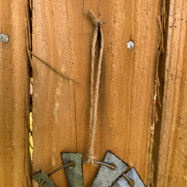 4" WINDMILL ORNAMENT FARMHOUSE METAL ART WESTERN HOME DECOR #EH12169 --FREE SHIPPING