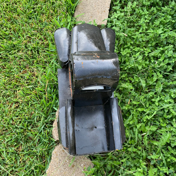 24" PICKUP TRUCK METAL ART FIGURINE OUTDOOR & INDOOR GARDEN WESTERN HOME DECOR HANDMADE NEW: 24"L x 12"W x 12" H
