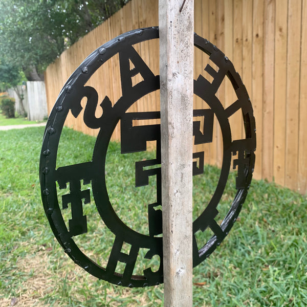TEXAS TECH CUSTOM METAL VINTAGE CRAFT SIGN WESTERN HOME DECOR HANDMADE 12",18",24",32",36"
