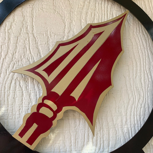 12", 18", 24", 32" FSU SEMINOLES FLORIDA METAL CUSTOM VINTAGE CRAFT TEAM SIGN