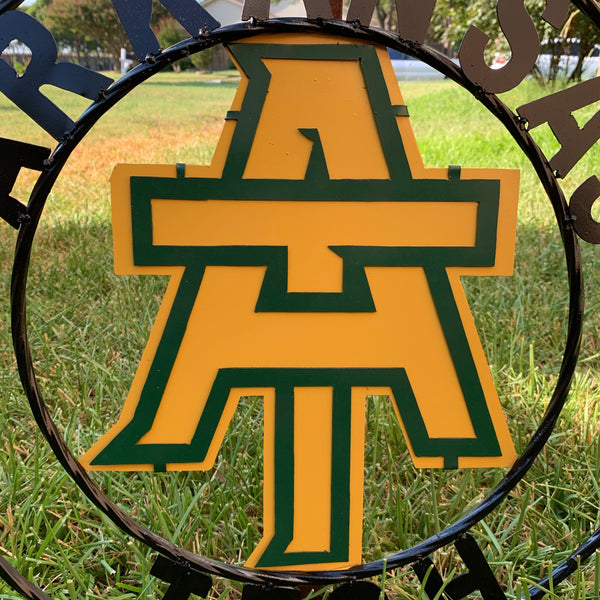 ARKANSAS TECH METAL CUSTOM VINTAGE CRAFT TEAM SIGN HANDMADE