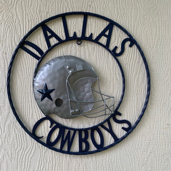 18",24",32",36" DALLAS COWBOYS CUSTOM METAL VINTAGE CRAFT TEAM WESTERN HOME DECOR