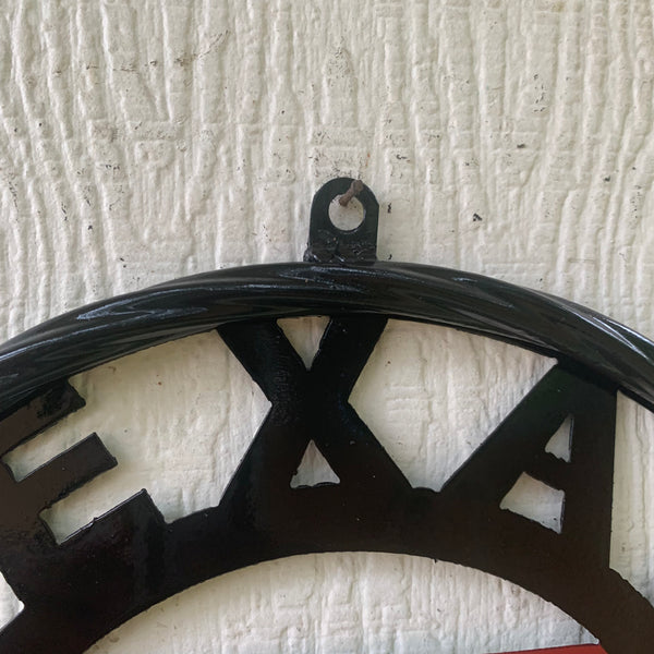TEXAS TECH CUSTOM METAL VINTAGE CRAFT SIGN WESTERN HOME DECOR HANDMADE 12",18",24",32",36"