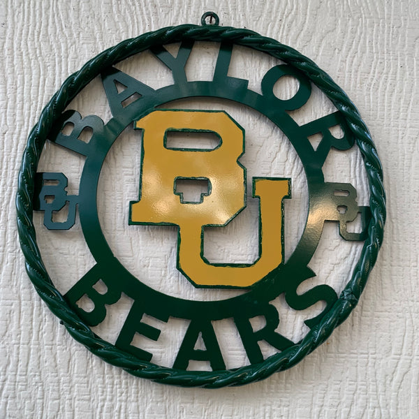 12",18",24",32" BAYLOR BEARS CUSTOM VINTAGE WALL ART