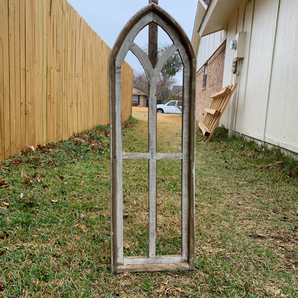28",32",36" CATHEDRAL WINDOW WOOD 3PCS SET WESTERN HOME DECOR HANDMADE CRAFT NEW #EH11560