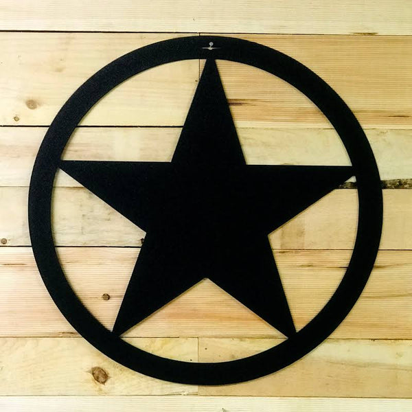 LASERCUT FLAT PLAIN BLACK BARN LONE STAR METAL ART WESTERN HOME DECOR RUSTIC HANDMADE CRAFT NEW