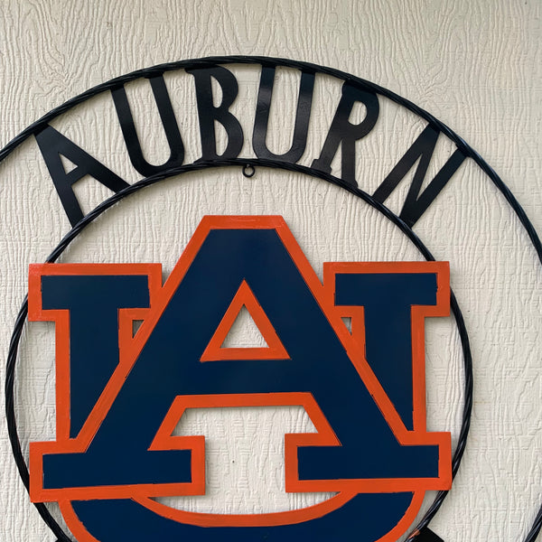 12", 18", 24", 32" AUBURN TIGERS CUSTOM METAL VINTAGE CRAFT SIGN WESTERN HOME DECOR HANDMADE