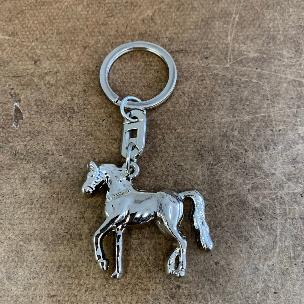 LG HORSE KEYCHAIN METAL WESTERN FASHION STYLE ART NEW