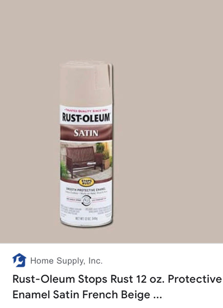 CUSTOM COLOR OPTIONS RUSTOLEUM OIL ENAMEL PAINT CHART RUSTIC FLAT SATIN & MORE