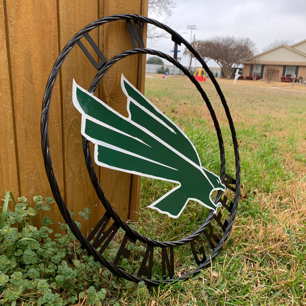12",18",24",32",36" UNT MEAN GREEN CUSTOM METAL VINTAGE CRAFT SIGN TEAM HANDMADE