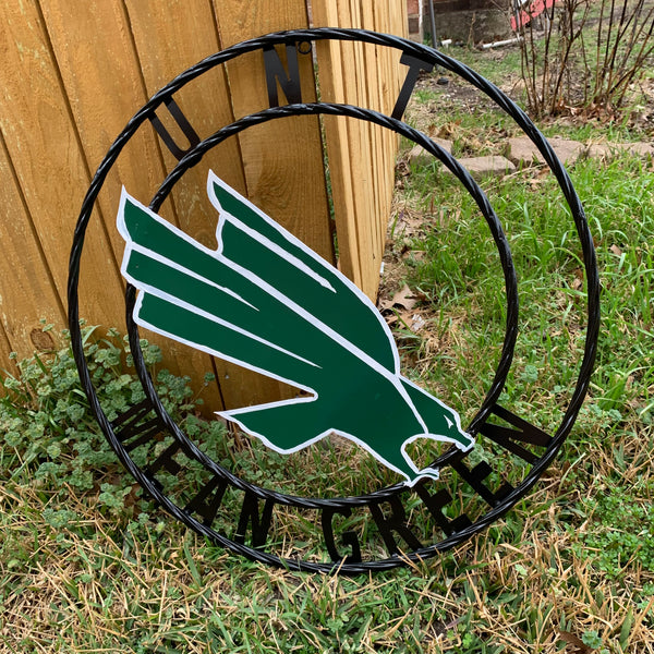 12",18",24",32",36" UNT MEAN GREEN CUSTOM METAL VINTAGE CRAFT SIGN TEAM HANDMADE