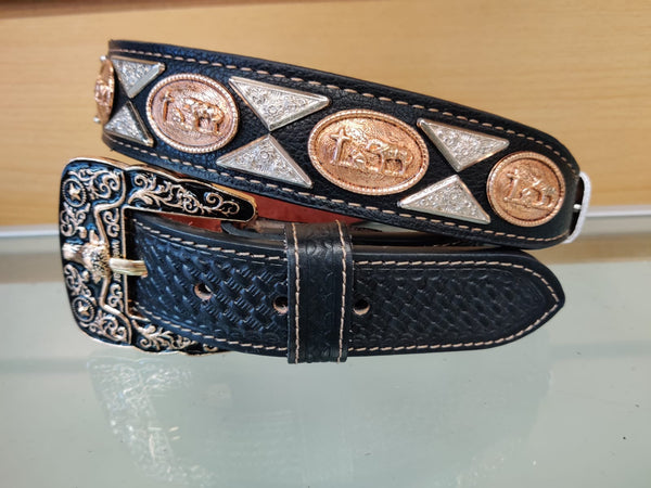 WS111 COWBOY PRAYER LEATHER BELT WESTERN BELTS FASHION NEW STYLE