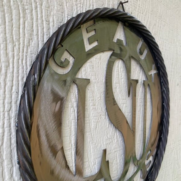12",18",24",32" LSU GEAUX TIGERS CUSTOM METAL VINTAGE CRAFT TEAM SIGN WESTERN HOME DECOR HANDMADE