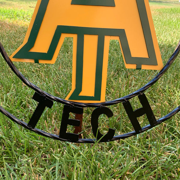 ARKANSAS TECH METAL CUSTOM VINTAGE CRAFT TEAM SIGN HANDMADE